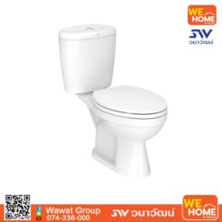 สุขภัณฑ์สองชิ้น 3/4.5L 2696SCDW-WT-0 วินสตัน AMERICAN STANDARD