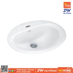 อ่างล้างหน้าฝังเคาน์เตอร์ TF-476S-WT อะควาลีน AMERICAN STANDARD