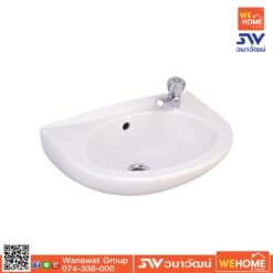 อ่างล้างหน้าแขวนผนัง C005 แอนนี่+อุปกรณ์1คู่ COTTO