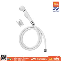 ชุดสายฉีดชำระ CT666N#WH(HM) กดที่ด้าม ขาว COTTO