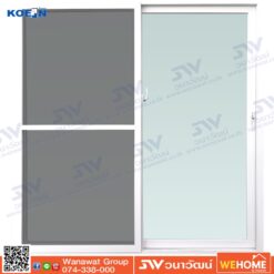 ประตูบานเลื่อน Koen +มุ้ง 200x205 cm.
