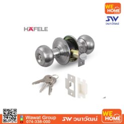 ลูกบิดห้องน้ำ หินอ่อนเหลือง สแตนเลสเงา 489.93.614 HAFELE