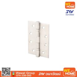 บานพับ สแตนเลส 2.0 มม. 4x3 นิ้ว (แพ็ค3) 489.04.001 HAFELE