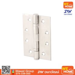 489.04.002 บานพับ สแตนเลส 2.5 มม. แพ็ค2 HAFELE