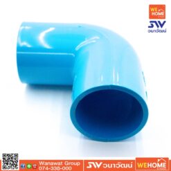 Alternative view of ท่อน้ำไทย ข้องอ PVC 90 องศา ขนาด 1 1/4 นิ้ว สีฟ้า