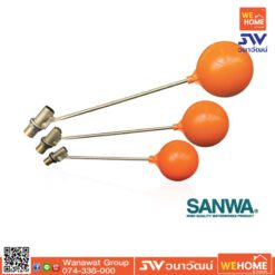 ลูกลอย พลาสติกส้ม 3/4 SANWA