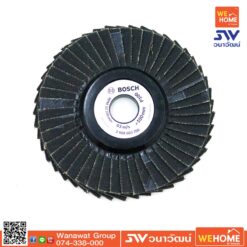 จานทรายเรียงซ้อนหลังอ่อน BOSCH 4 นิ้ว #100 (2608603702)