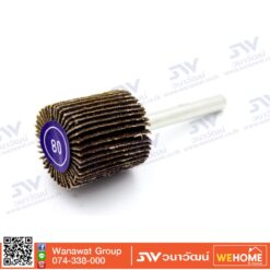 ล้อทรายมีแกน 1 x 1 นิ้ว x 6มม.  # 80