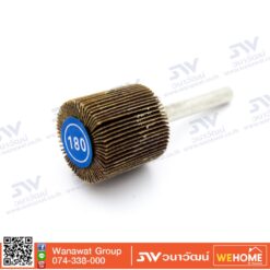 ล้อทรายมีแกน 1 x 1 นิ้ว x 6มม.  # 180