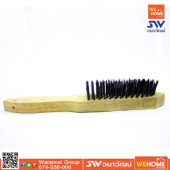 แปรงเหล็กขัดสนิม ตราดอกไม้ 5 แถว
