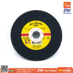 แผ่นตัดสแตนเลส NKK 4 นิ้ว 1.1mm AWA36P ดำ