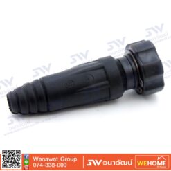 ข้อต่อฝั่งสาย 35-50MM ตัวเมีย แบบสกรูสีดำ CK5001-35F Longwell