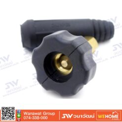 ข้อต่อฝั่งสาย10-25MM ตัวเมีย แบบสกรูสีดำ Longwell