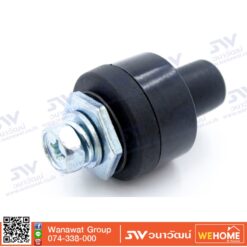 ข้อต่อหน้าตู้ 10-25MM ตัวผู้ แบบสกรูสีดำ Longwell