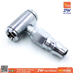 หัวเติมลม EUROX สั้น 2 ทาง หางสั้น