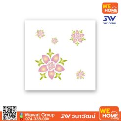 แผ่นยิบซัม ช้าง เรียบ ดอกแก้ว 60x60x8MM SCG