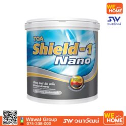 สีทาฝ้าเพดาน TOA รุ่น SHIELD-1 NANO ชิลด์-วัน นาโน 5 แกลลอน #777 ขาว