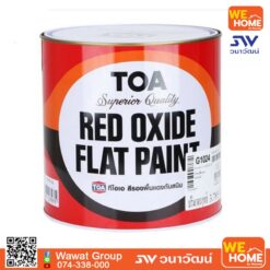 สีรองพื้นกันสนิม TOA รุ่น Red Oxide เรดออกไซด์  1 แกลอน #1024 สีแดง