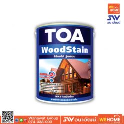 สีย้อมไม้ ด้าน TOA รุ่น WoodStain วู้ดสเตน M99  1 แกลลอน สีด้านใส