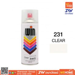 สี สเปรย์ WIN  400 ML สี 231 Clear