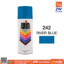 สี สเปรย์ WIN  400 ML สี 242 River Blue