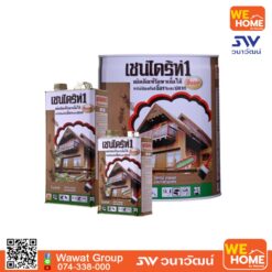 น้ำยารักษาเนื้อไม้ CHAINDRITE เชนไดร้ท์  5 ลิตร สีน้ำตาล