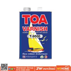 น้ำมันวานิชเงาทาภายนอก TOA รุ่น T9500 1 แกลลอน