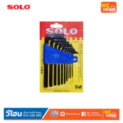 ประแจหกเหลี่ยม SOLO 8250 #902B (10ตัว/ชุด) ระบบหุน