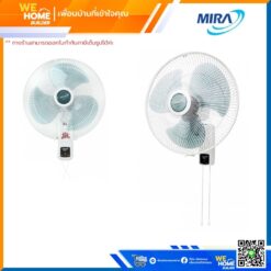 Alternative view of พัดลมติดผนัง 16นิ้ว รุ่น M1632 MIRA (คละสี ดำ-ขาว)